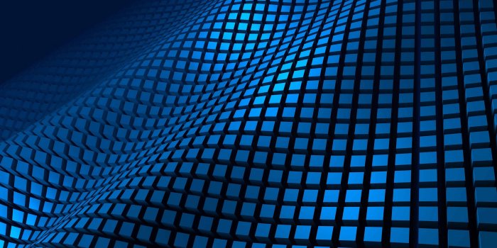 3840x2160 Wavy Cube Pattern Blue UHD 4K Wallpaper | Pixelz