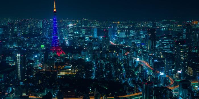 3840x2400 Download wallpaper 3840x2400 tokyo, night city, skyscrapers 4k ultra