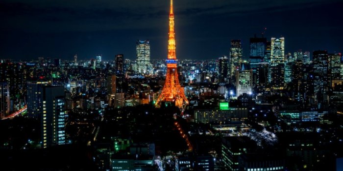 1297x714 Tokyo At Night Wallpaper Hd | Soft Wallpapers