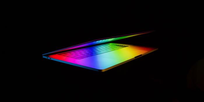 2560x1600 Apple MacBook Pro Laptop Colorful Background ❤ 4K HD Desktop