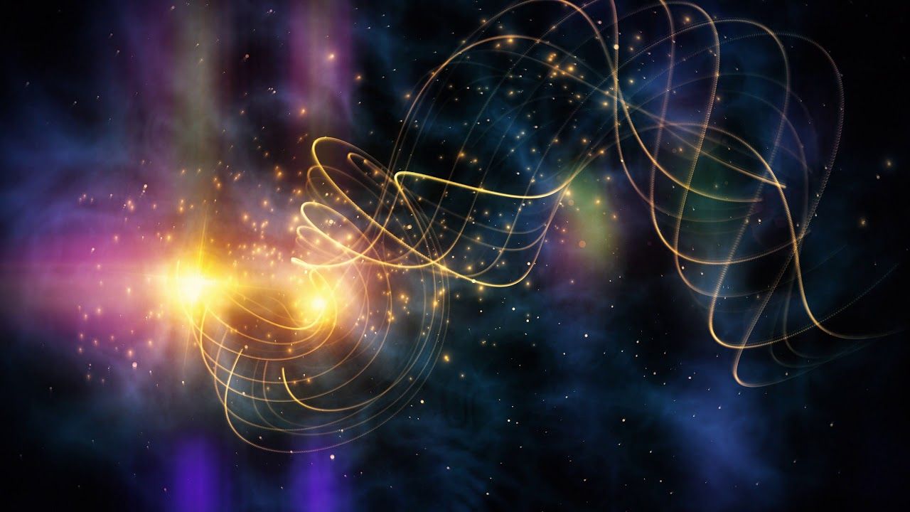 1280x720 4K Wave in Space - Moving Background #AAVFX Live Wallpaper