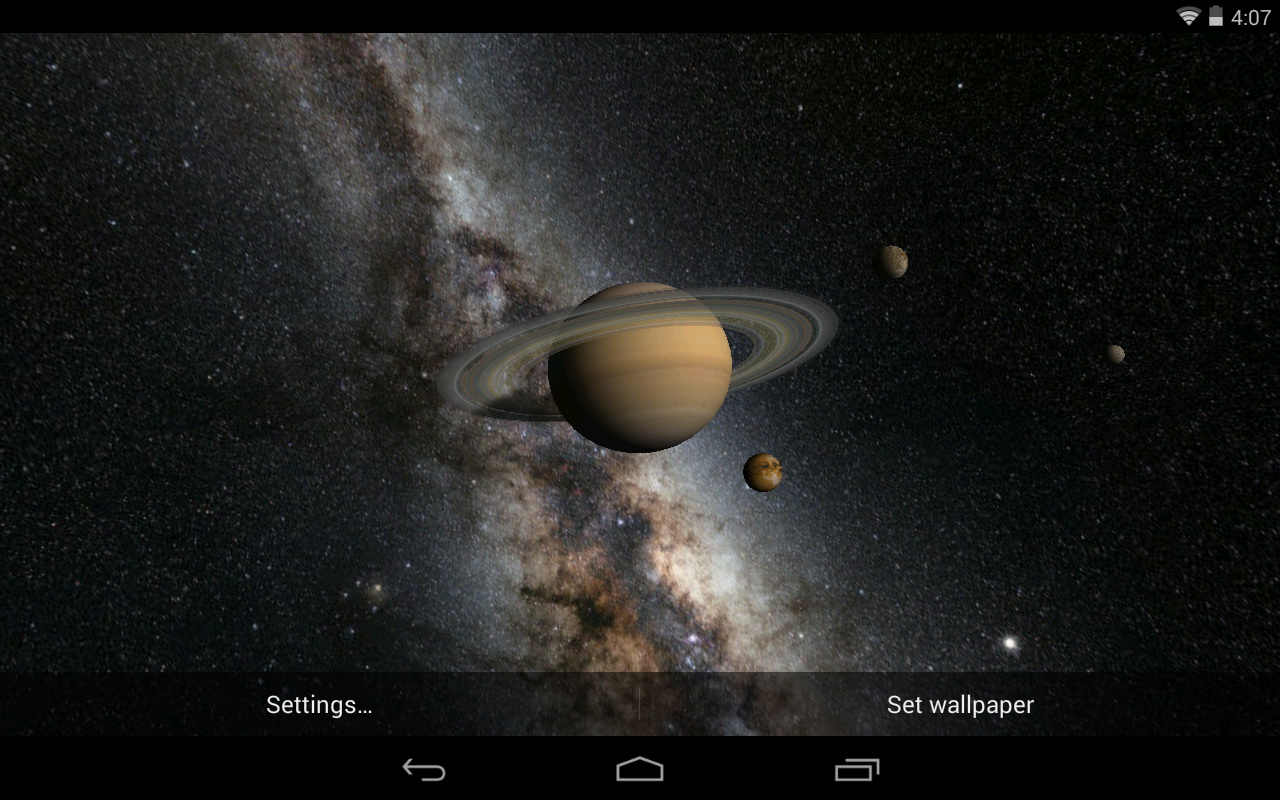 1280x800 Best Space Live Wallpapers - Android Live Wallpaper Download - Live