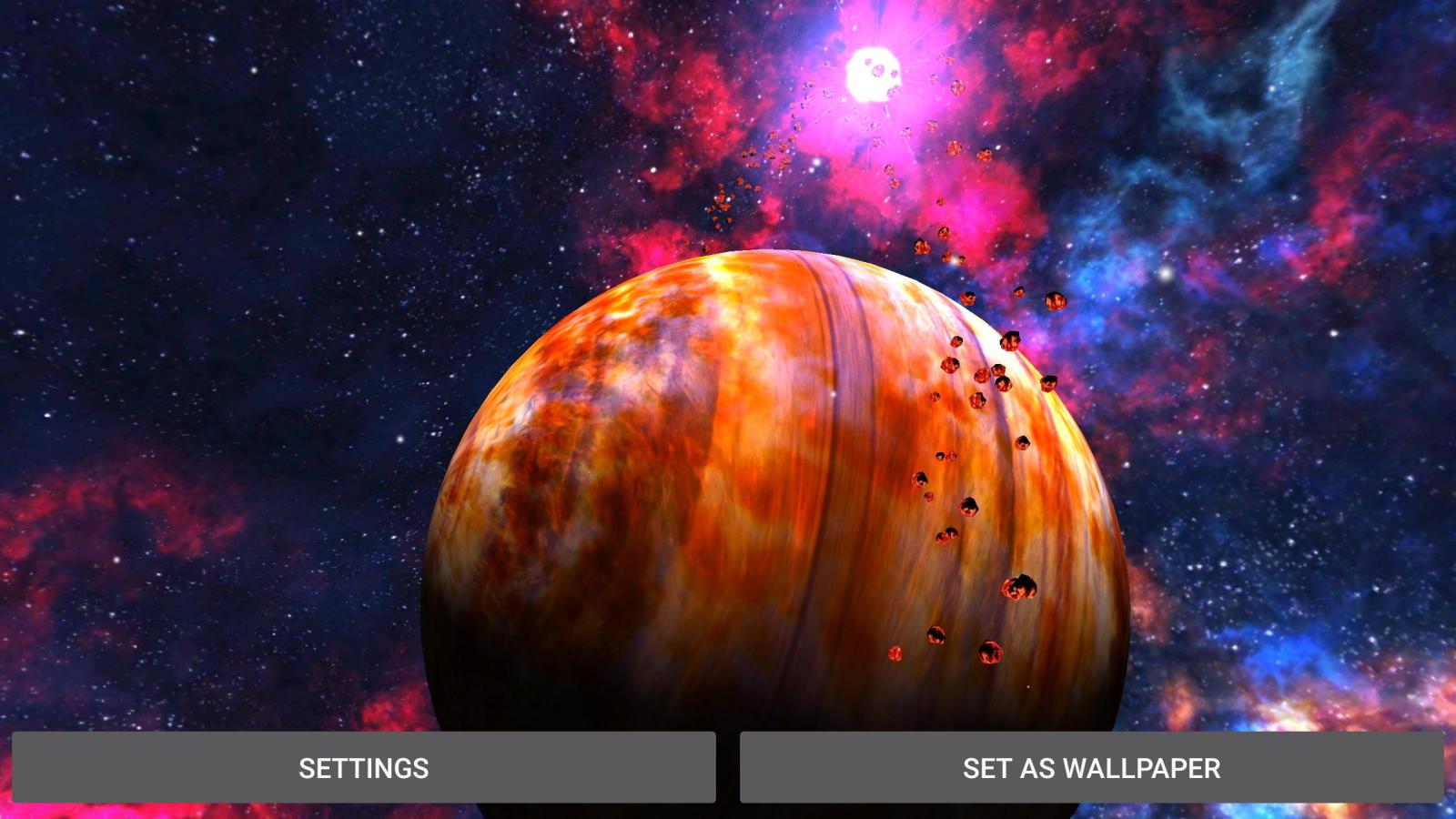 2560x1440 Space Live Wallpaper 3D Lite for Android - APK Download
