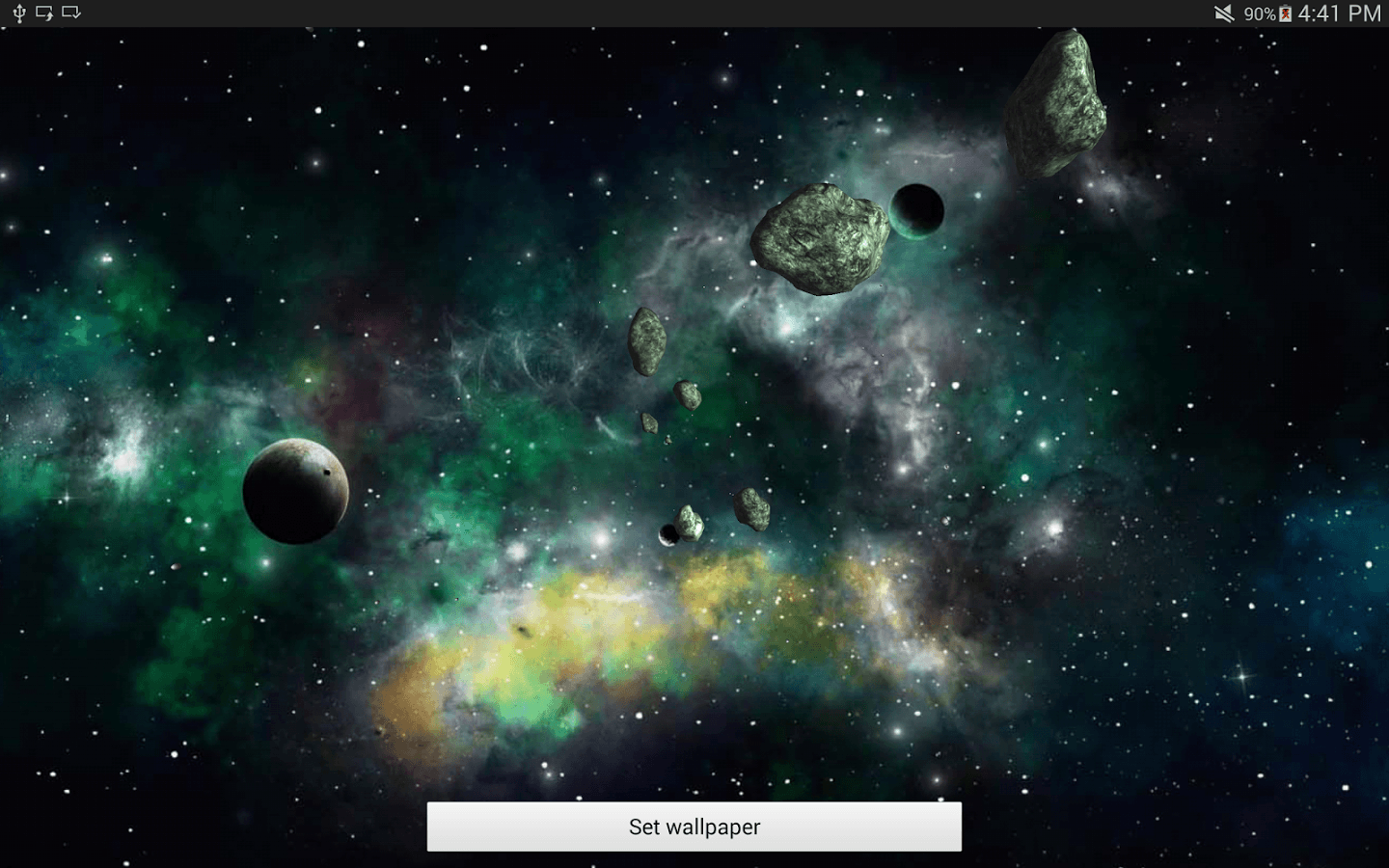 1440x900 3D Galaxy SM Live Wallpaper App Ranking and Store Data | App Annie