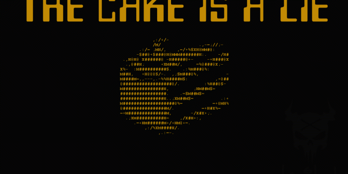 1280x800 The cake is a lie wallpaper - SF Wallpaper