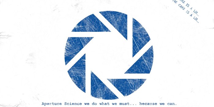 2560x1600 Portal Aperture Laboratories – The Cake is a Lie widescreen