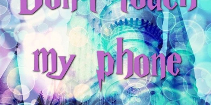 744x1392 Harry Potter IPhone 5s wallpaper. Don't touch my phone muggle