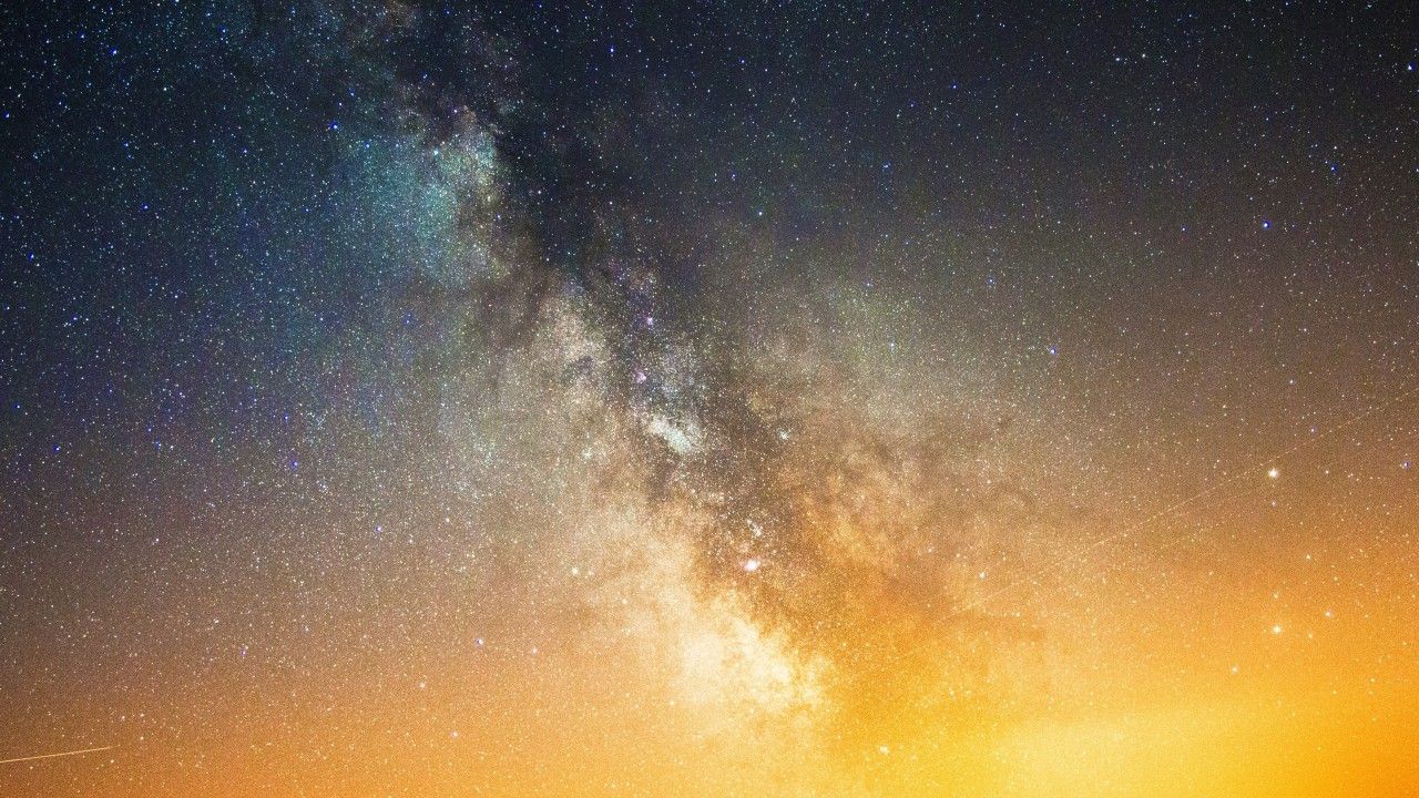 1280x720 Wallpaper Milky way, Stars, 5K, HD, Space, #4799