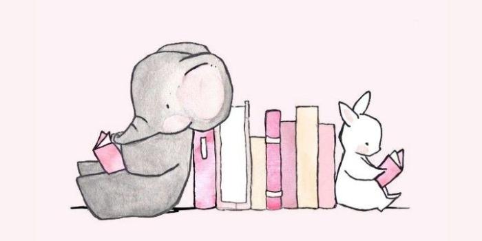 720x1280 Elephant and Bunny Cute Wallpaper Iphone | Artwork & Artwork Funnies