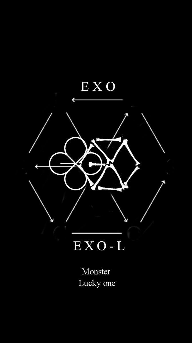 670x1192 EXO Logo Wallpapers