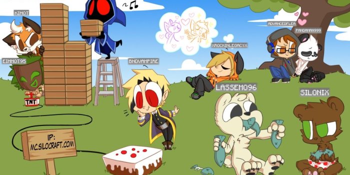 1280x720 Silocraft's Fan Art Minecraft Blog