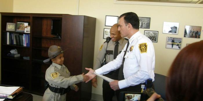 1600x900 Terminally Ill Boy Granted Final Wish to Be Sheriff for a Day - ABC News