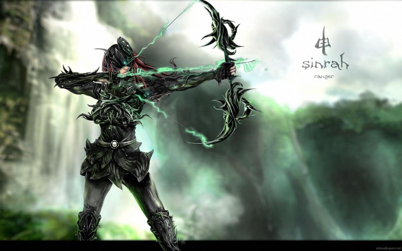 1920x1200 Fantasy Archer Wallpapers and Background Images - stmed.net