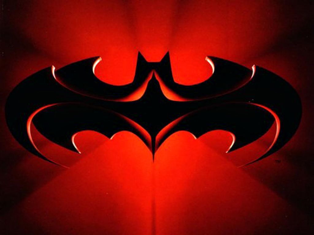 1024x768 Batman logo wallpaper. How cool! | Red | Batman wallpaper, Batman