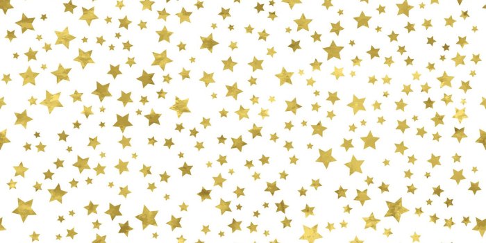 1500x1500 Order Gold Stars on White Wallpaper to create fantastic wall decor