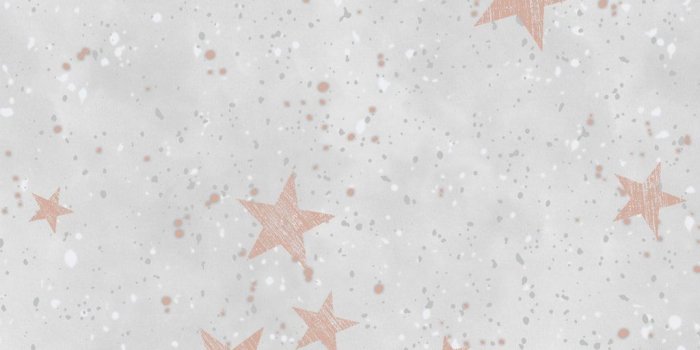1024x1024 CWV Crown Wallpaper | Starlight Stars Grey/Rose Gold | M1491