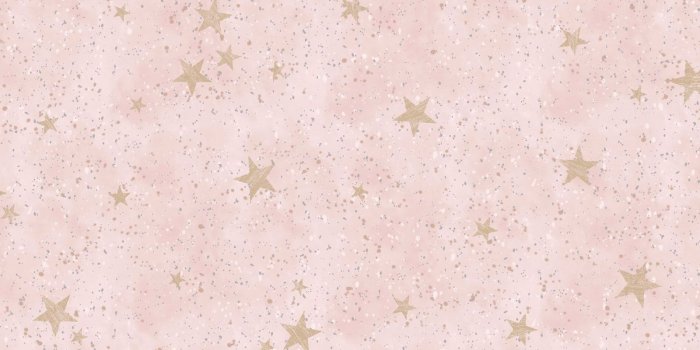 1600x1600 Details about CROWN M1492 METALLIC HIGHLIGHTED WALLPAPER - STARLIGHT STARS  PINK / GOLD