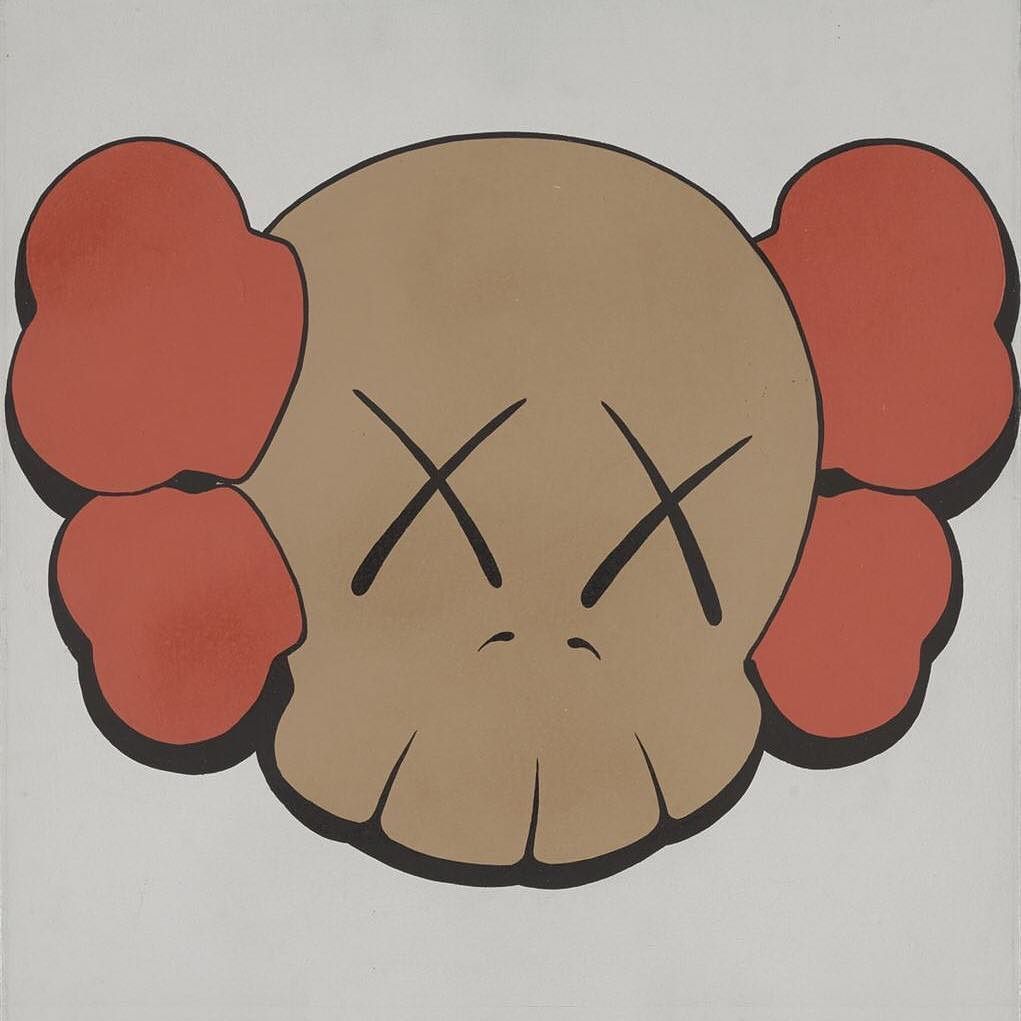 1021x1021 UNTITLED 1999 KAWS Acrylic on canvas 15.8x15.8