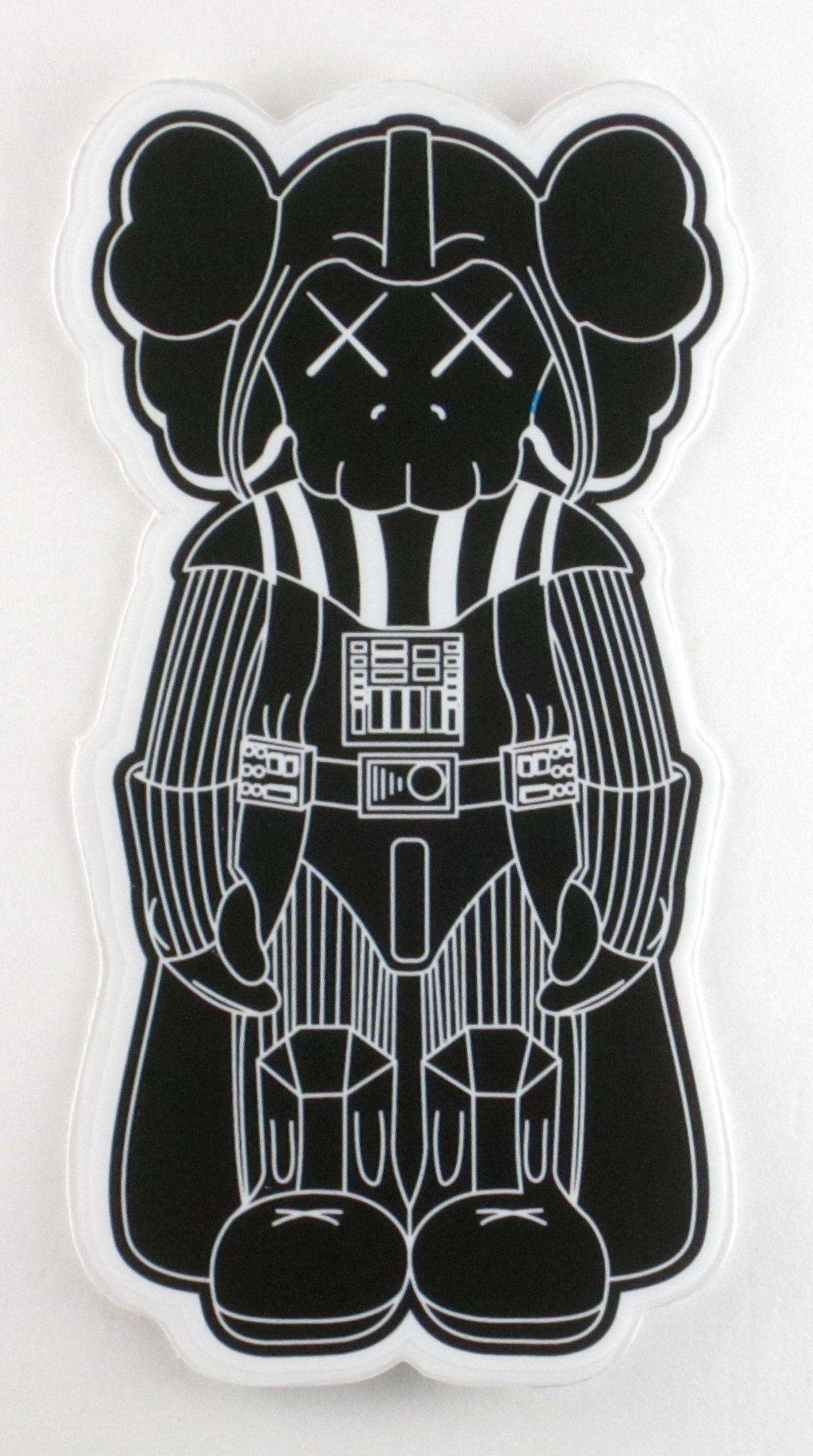 1620x2900 Darth Vader Companion sticker - art by KAWS Original Fake | Art in