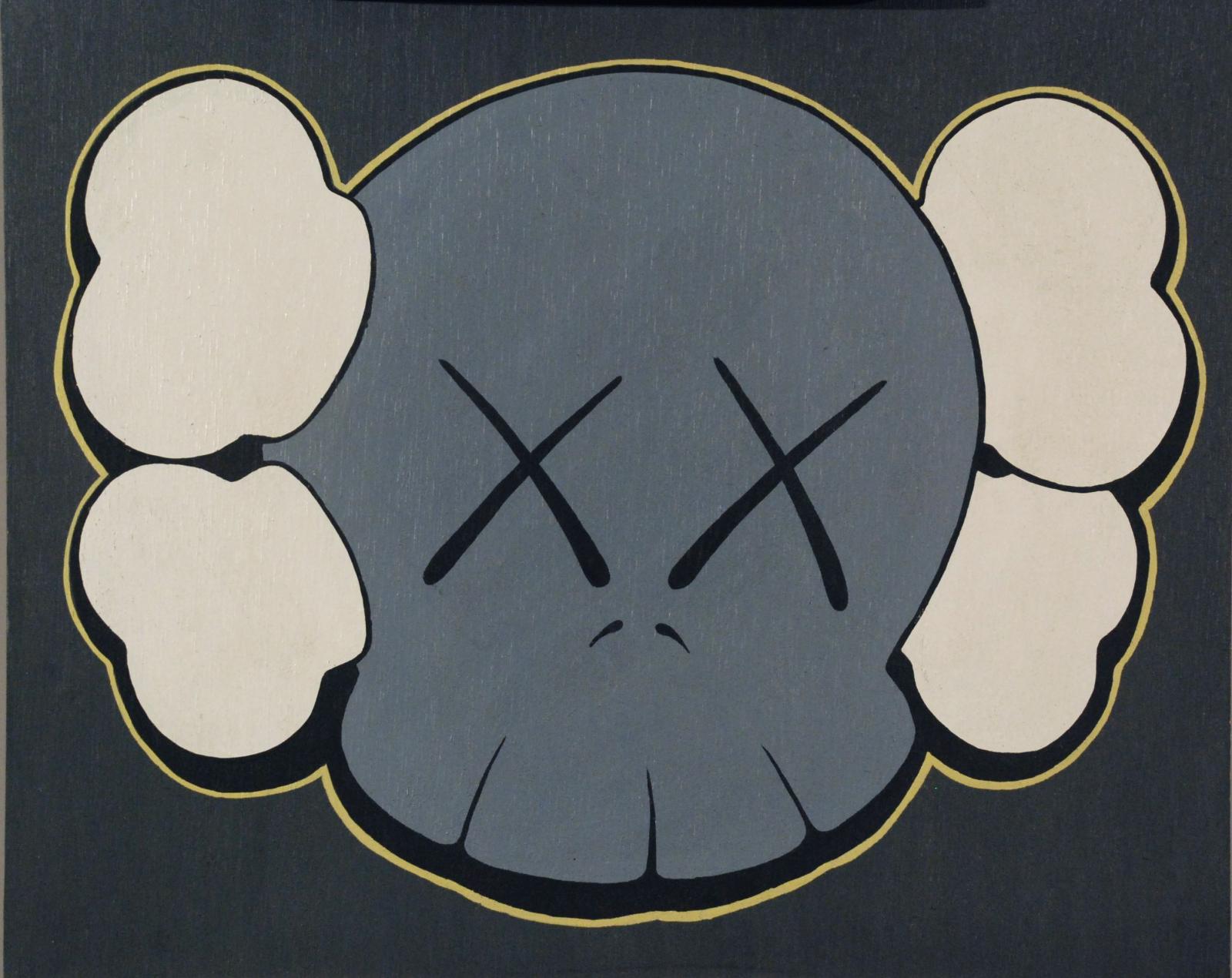 2796x2220 Skull Painting by KAWS | Anatomy in 2019 | Skull painting, Kaws
