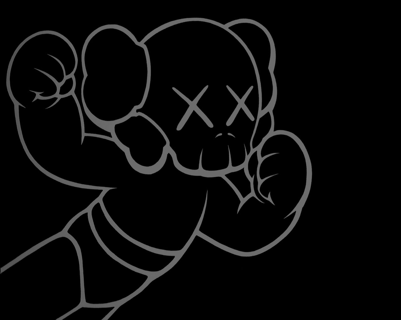 1280x1024 Kaws wallpaper - SF Wallpaper