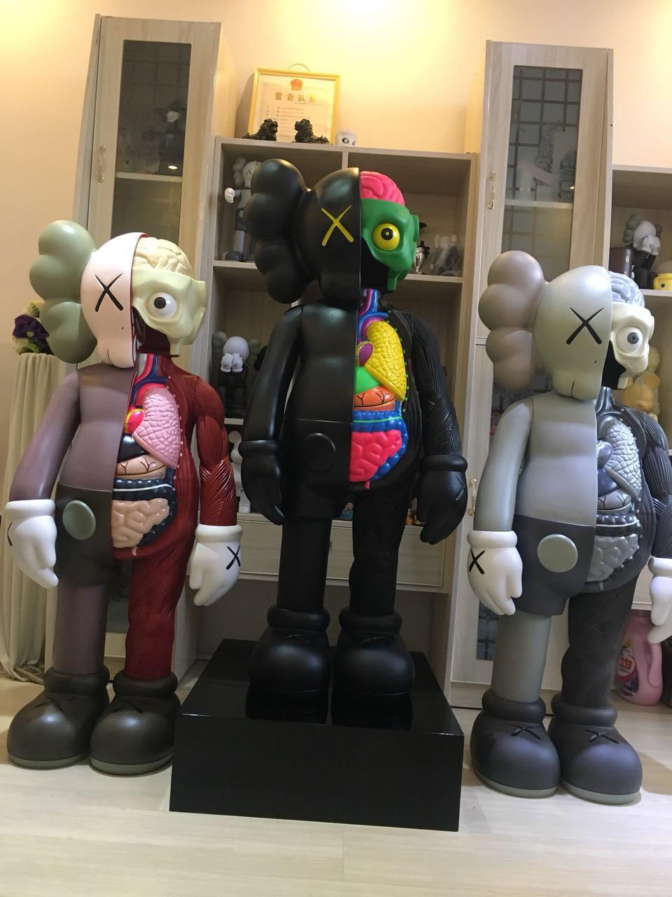960x1280 [New] Original fake KAWS 130cm 4ft kaws dissected 1:1 collection action  figures toy OriginalFake model Home Decoration gift