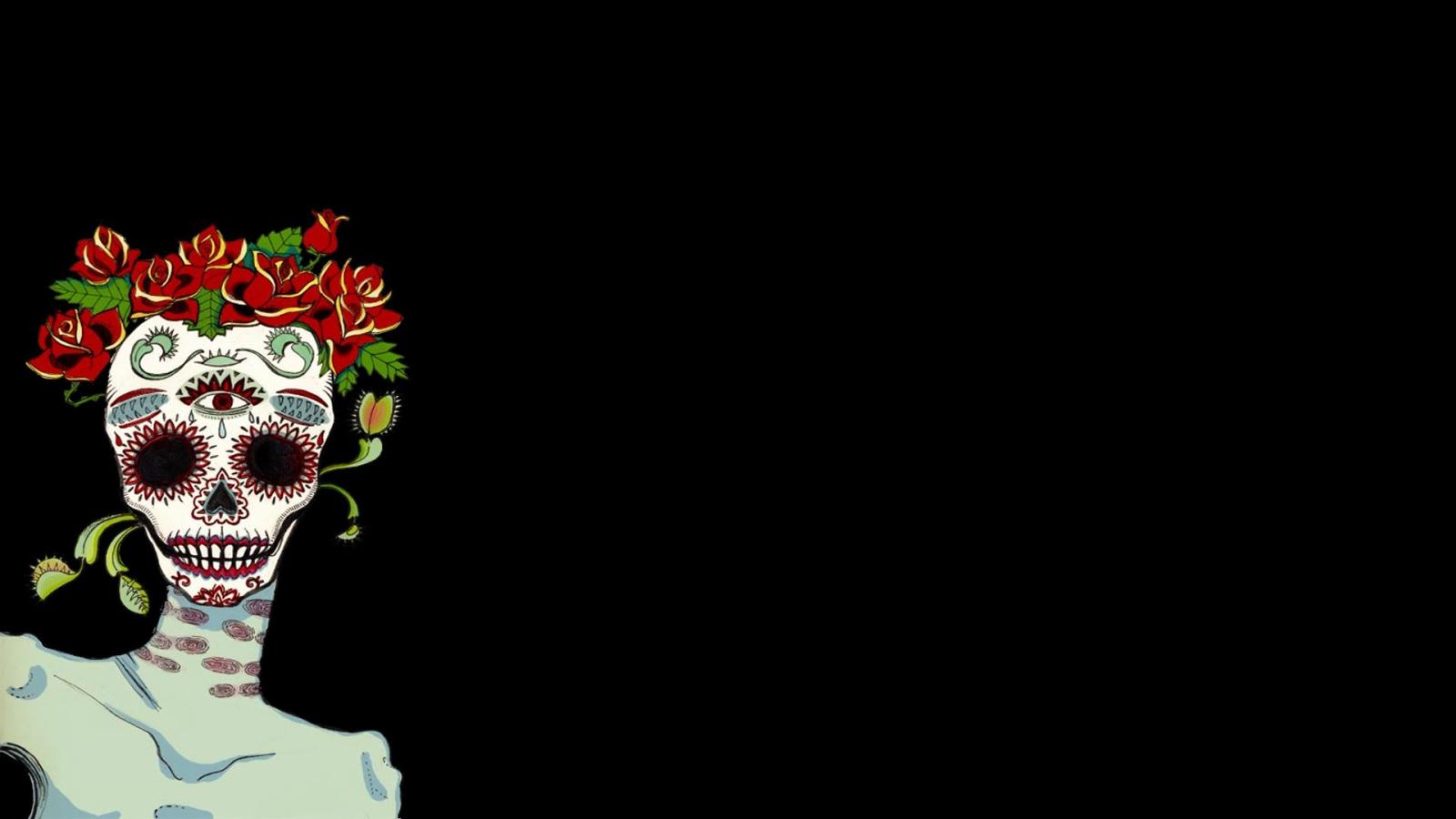 1920x1080 Download the Rose Head Skeleton Wallpaper, Rose Head Skeleton iPhone