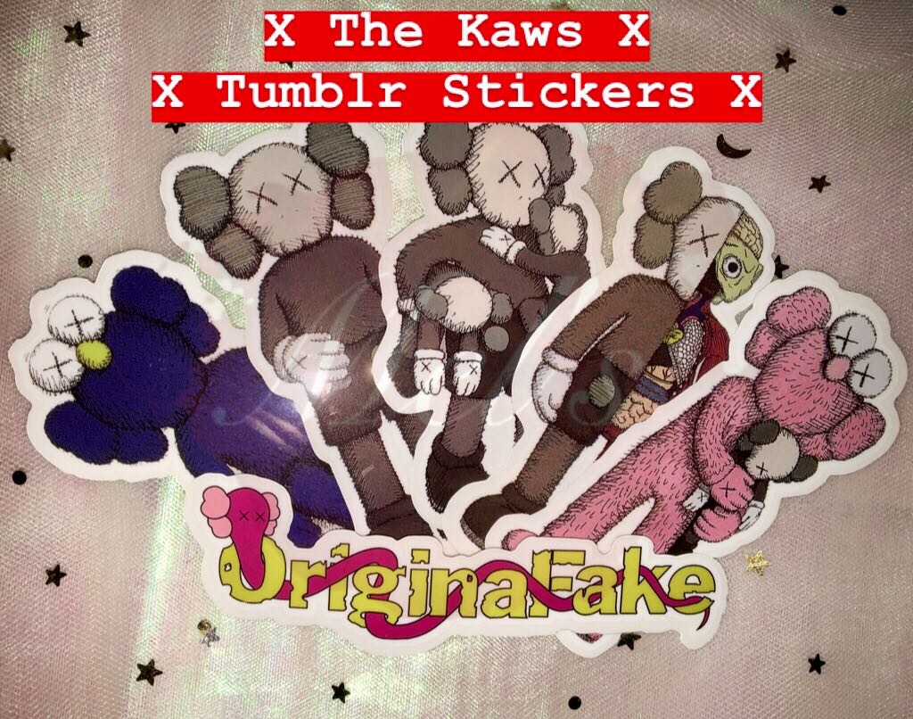 1024x806 The Kaws Tumblr Stickers [Part 2] • XX Bee Astro Boy Orginafake