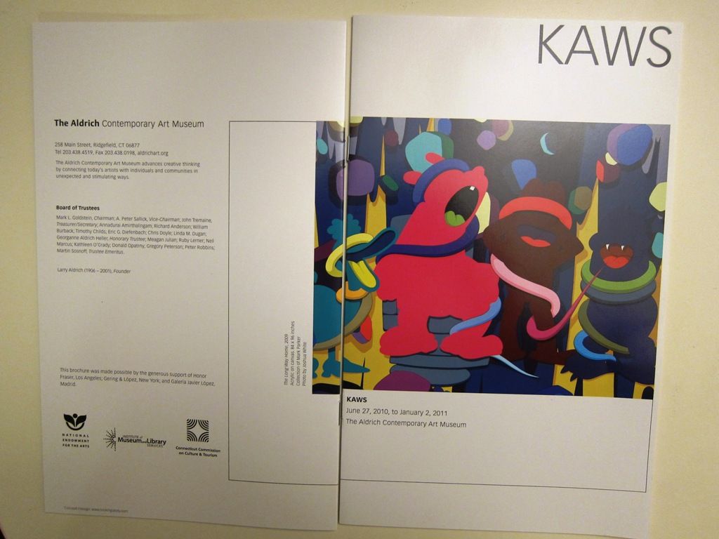 1024x768 Openings: KAWS @ Aldrich Contemporary Art Museum « Arrested Motion