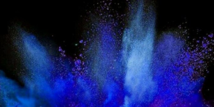 719x1280 Blue powder explosion | IPHONE WALLPAPERS in 2019 | Iphone wallpaper