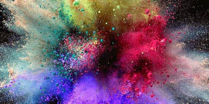 912x1704 Chalk Explosion | Art | Background hd wallpaper, Color powder, Color