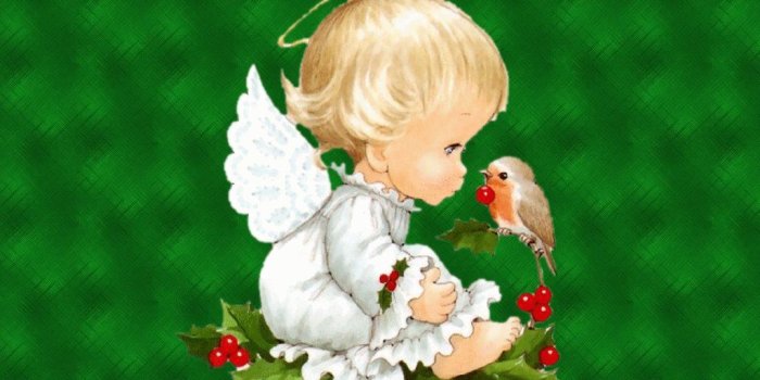 1024x768 Wallpaper Of Baby Angels - Free Christmas Baby Angels (#141578) - HD