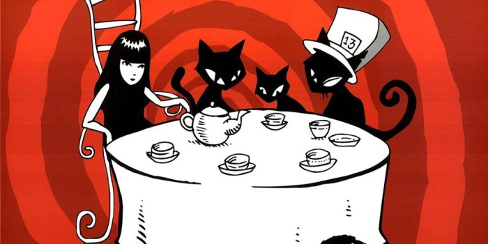 1024x768 Emily The Strange Art Poster Backgrounds 1024×768 | Wallpaper