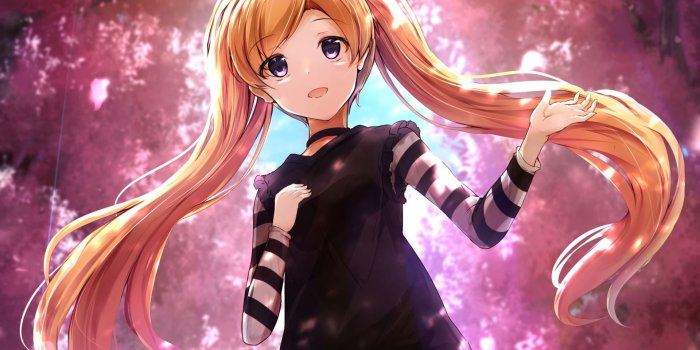 1920x1200 Download wallpapers Emily Stewart, park, manga, The Idolmaster