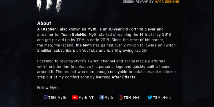 1920x1712 TSM Myth on Behance