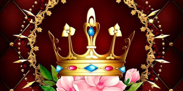 720x1280 ArtStation - Royal Red Gold Crown Wallpaper