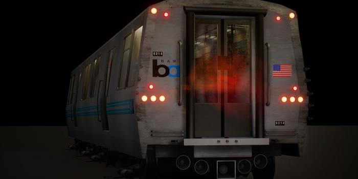 1920x1080 ArtStation - [UE4] BART Train Car, Hugh Trombley