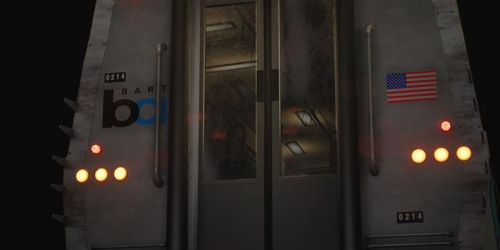 1920x1080 ArtStation - [UE4] BART Train Car, Hugh Trombley