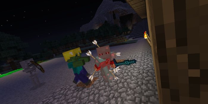 1366x768 2907023 minecraft wolf wallpaper and background | Game | Tokkoro.com