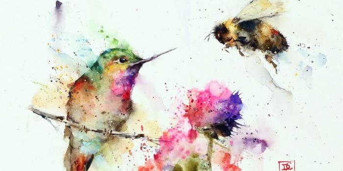 1280x1024 GARDEN VISITORS