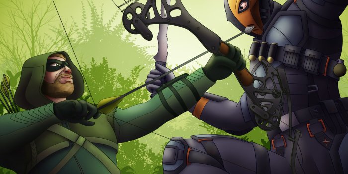 2880x1800 2880x1800 Arrow Vs Deathstroke 4k Macbook Pro Retina HD 4k