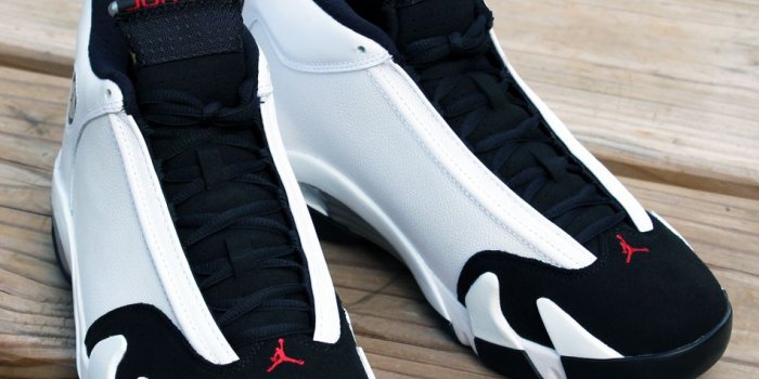 950x950 Air Jordan 14 Retro 'Black Toe' - VILLA Release Details