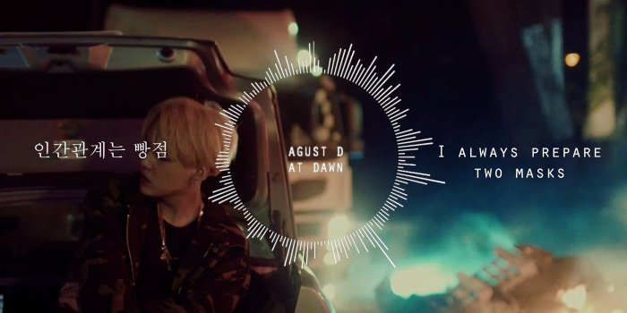 1920x1080 Agust D (BTS' SUGA | Min Yoongi) - At Dawn [HAN - ENG lyrics]