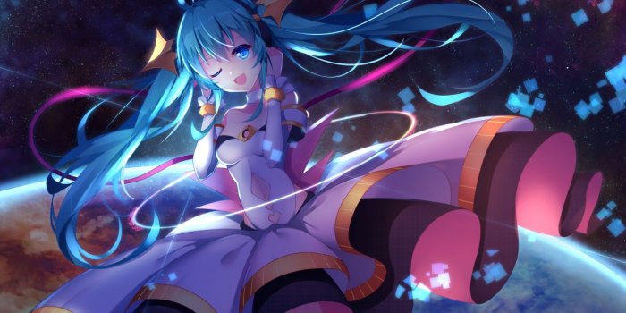 1280x720 Wallpaper Anime girl, Hatsune Miku, HD, 5K, Anime, #11916