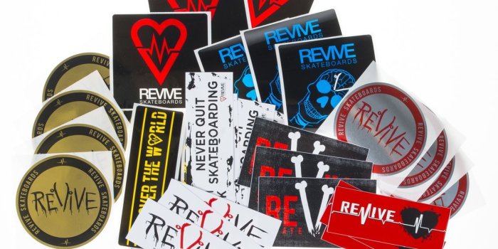 1280x1280 Revive Skateboards Alpha Sticker Pack | Awesome things i want