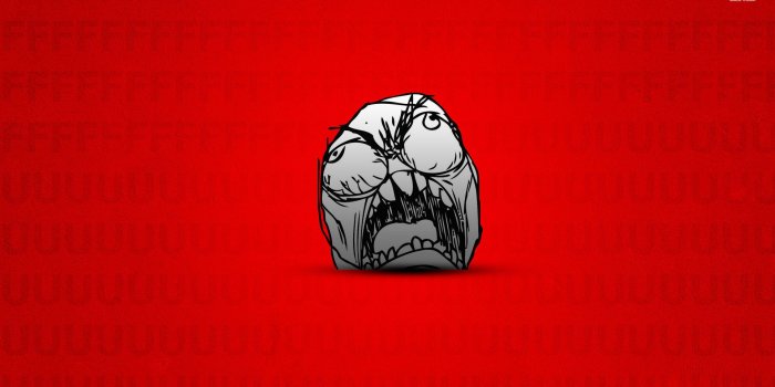 1920x1080 Rage guy on red background wallpaper - Meme wallpapers - #45198
