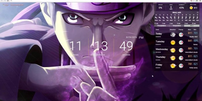 1280x720 Naruto Uzumaki Live Wallpaper
