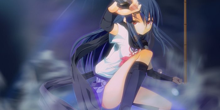 1600x1200 Shiina Sexy Ninja Girl <333 - Angel Beats! Wallpaper (34588633) - Fanpop