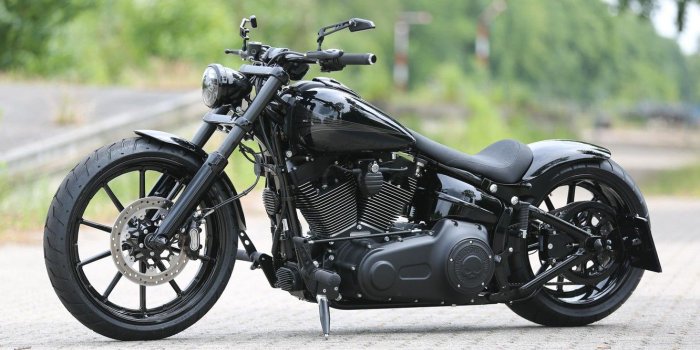 1332x850 Wallpaper Harley-Davidson, Custom, Motorcycle, Breakout, Thunderbike