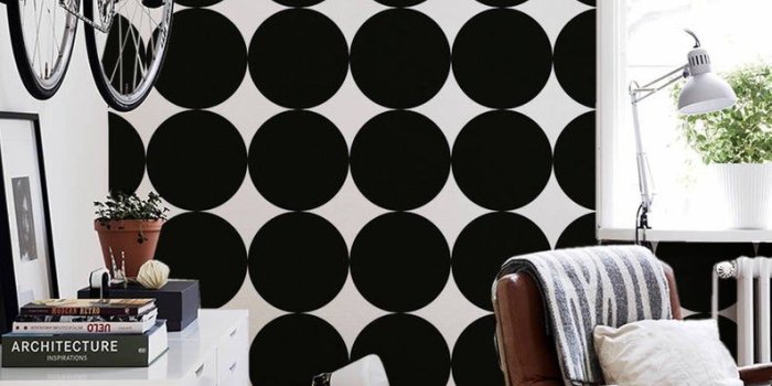 794x1009 Black Giant Dots Wallpaper - Dot Pattern - Black and White Wallpaper -  Removable Wallpaper - Peel and Stick - Modern decor - Wall Decal - 39